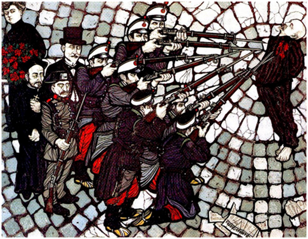 Flavio Costantini, asesinato de Ferrer